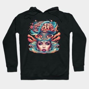 Psychedelic Woman Hoodie